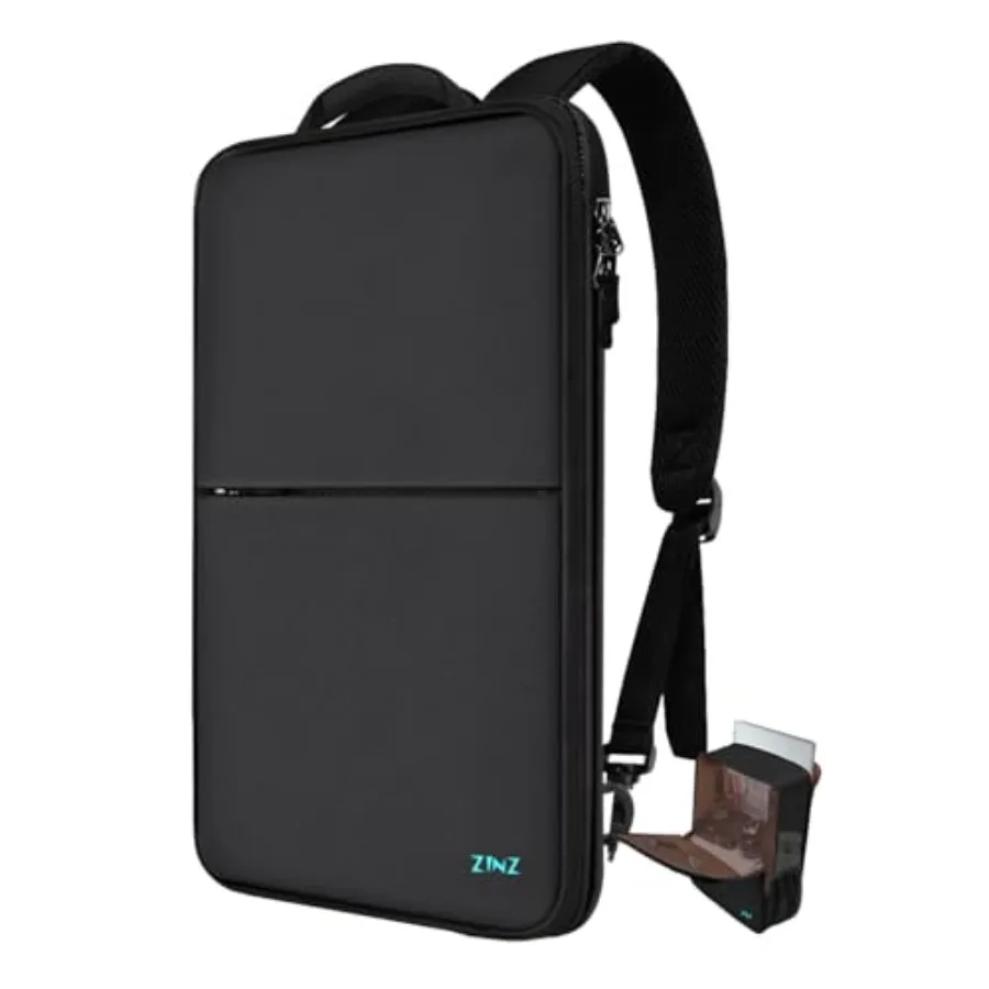 

Slim and Expandable Laptop Backpack 17 inch Travel Business Backpack Water Resistant Daypack Bookpack for Most 17 inch NoteBook