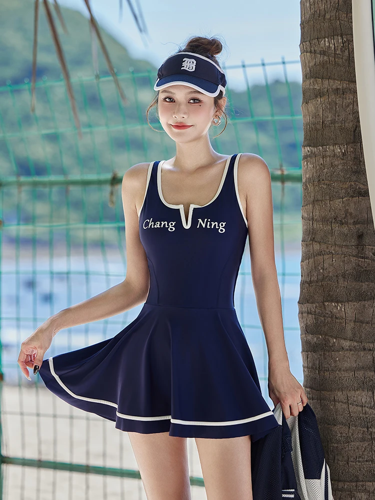 plus-size-swimsuit-dr-sle-two-piece-set-for-women-conceals-belly-flattering-sports-training-thermal-bathwear