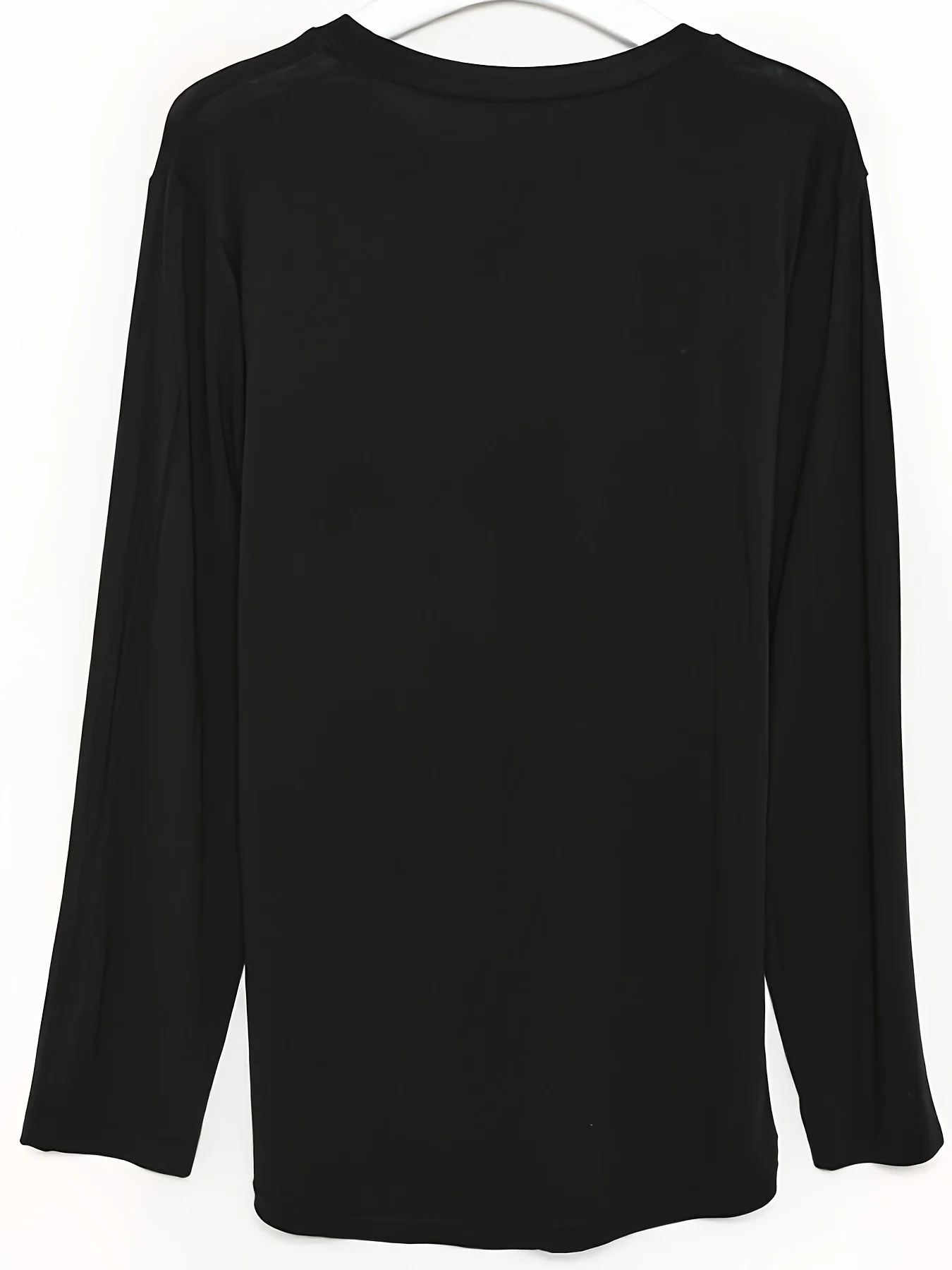 المرأة الخريف عارضة فضفاض كأس النبيذ عيد الميلاد عيد الميلاد قبعة نمط مطبوعة جولة الرقبة طويلة الأكمام تي شيرت أعلى