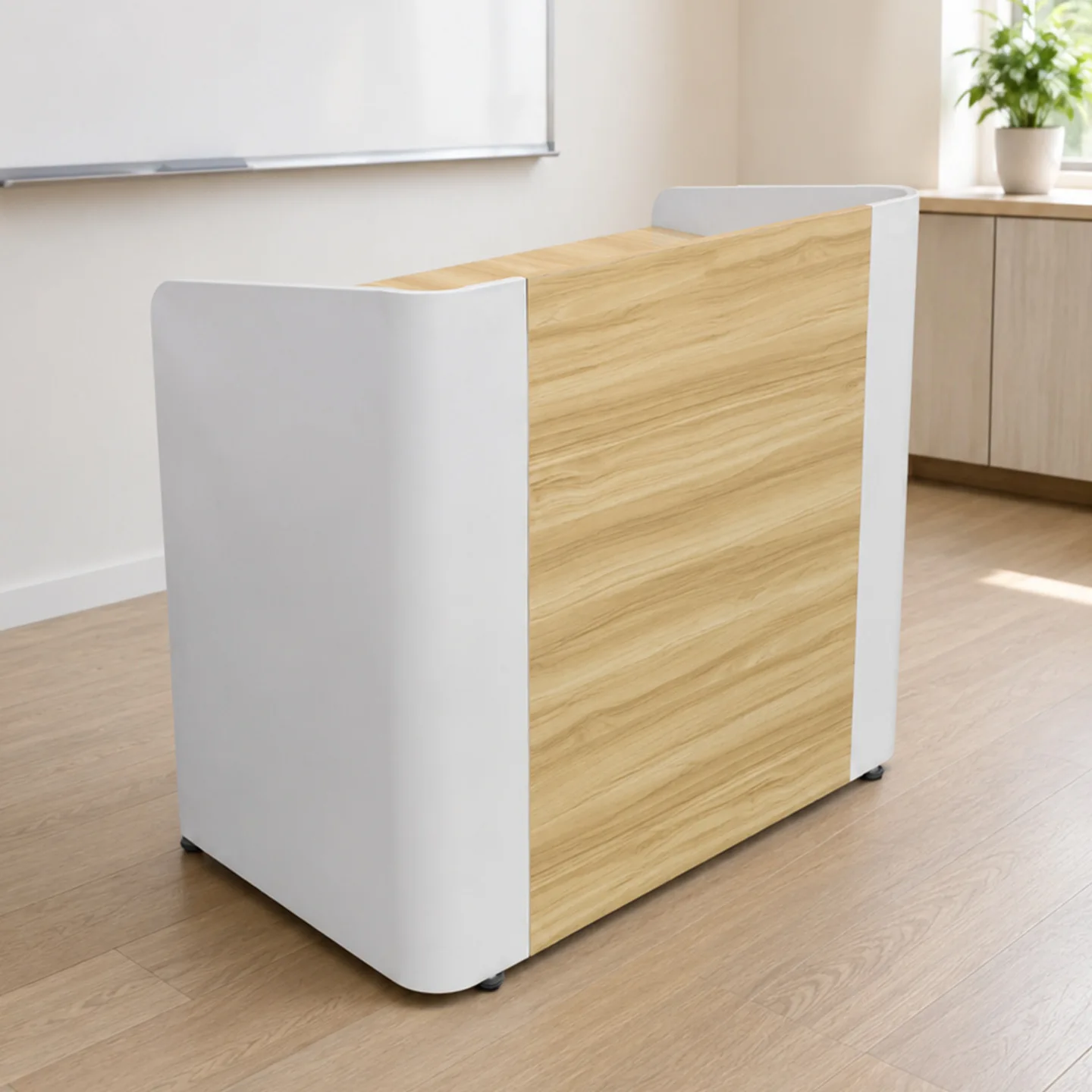 Multimedia podium Multifunctional steel  Teacher table Smart School classroom