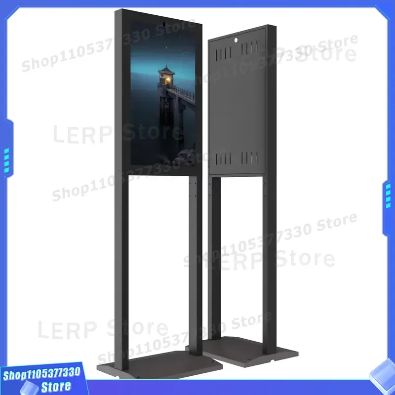 Digital Signage Floor Stand Indoor Outdoor Advertising Display Rack Commercial LED Screen Kiosk for Shopping Mall Exhibition