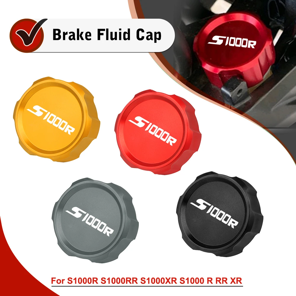 

For BMW S1000R S1000RR S1000XR S1000 R RR XR 2009-2019 2018 2017 Motorcycle Accessories Rear Brake Fluid Reservoir Cap Cover