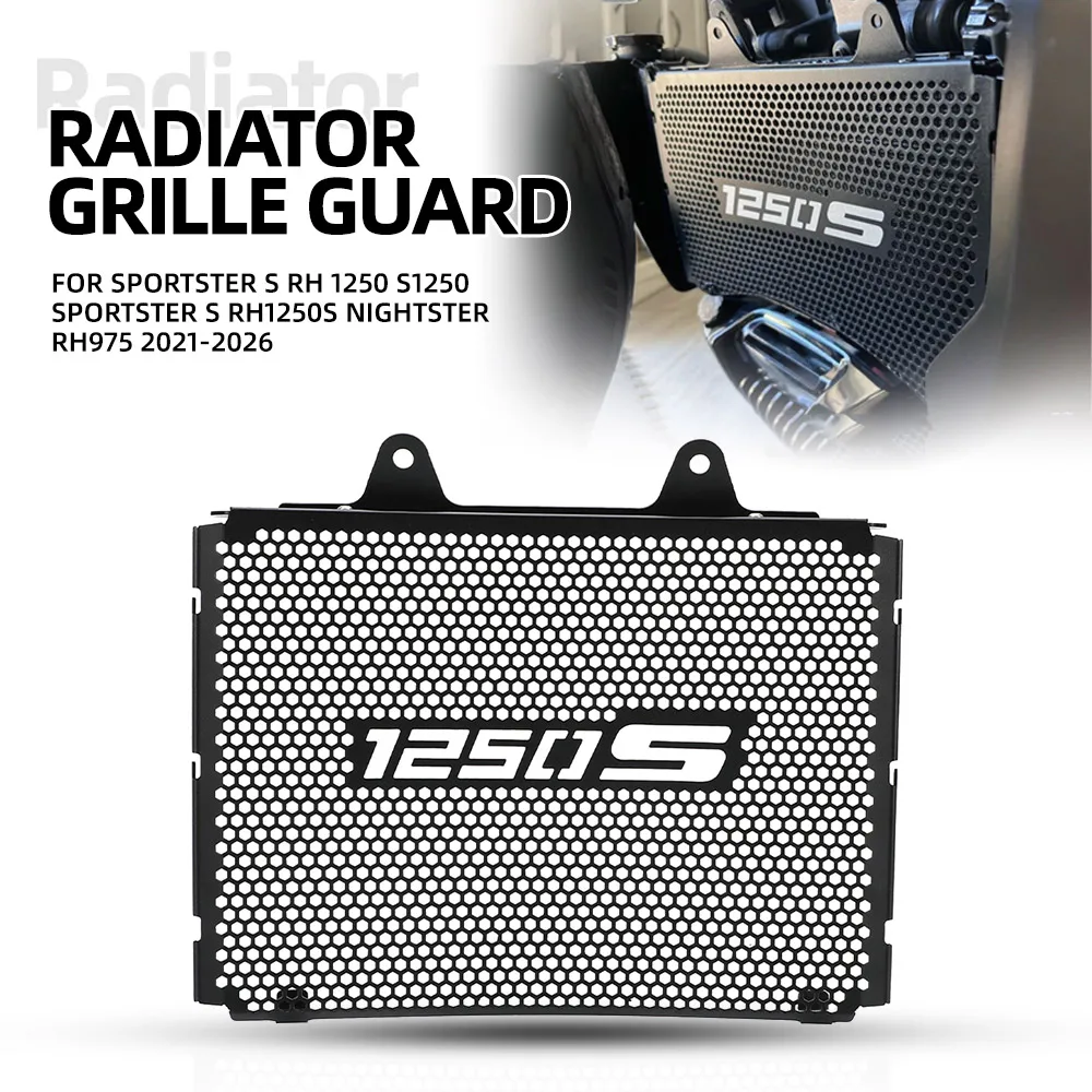 FOR Sportster S RH 1250 S1250 Sportster S RH1250S Nightster RH975 2021 2022 2023 2024 2025 2026 Radiator Guard Cover Protection
