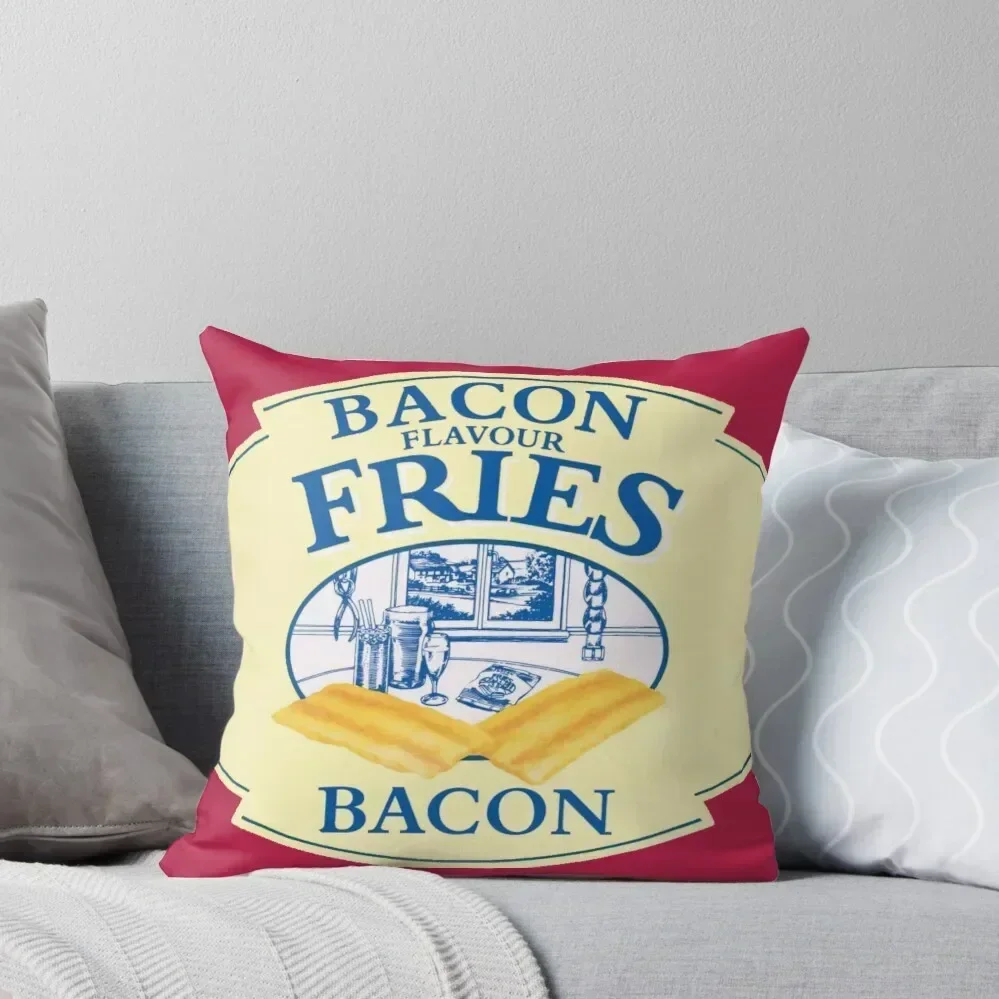 Bacon Fries Throw Pillow Elastic Cover For Sofa Pillow Cases Decorative Pillow Cover Sofa Cushions Covers