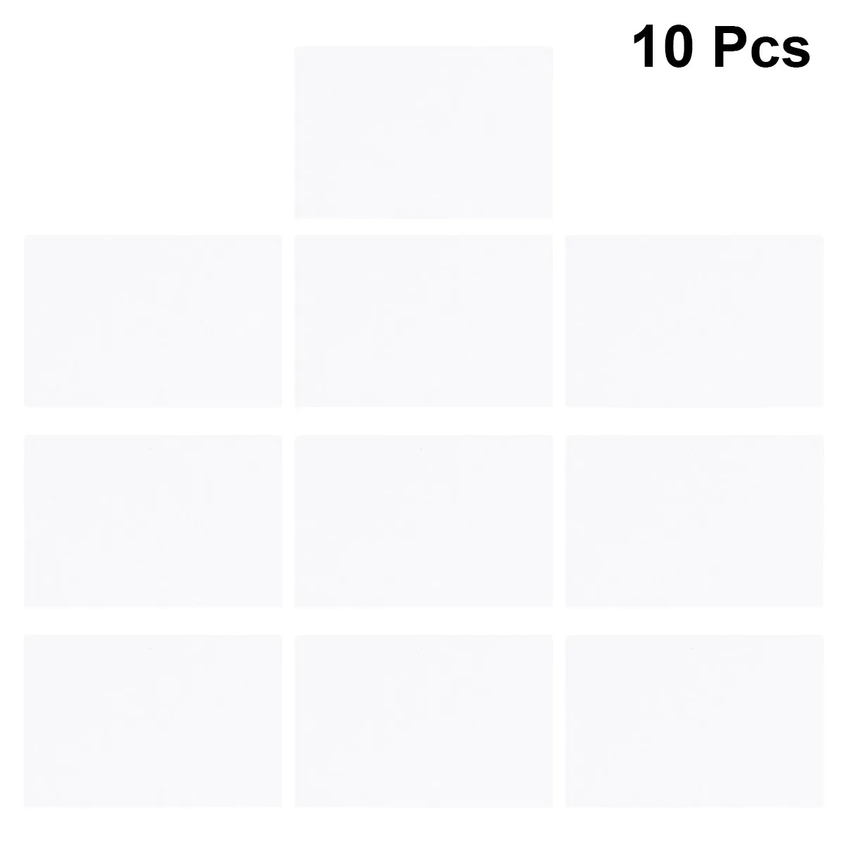 10Pcs Thickened Oil Painting Panels Cotton Drawing Board White 4x6 Inch Artist Sketchpad DIY Art Supplies for Students Hobbyists