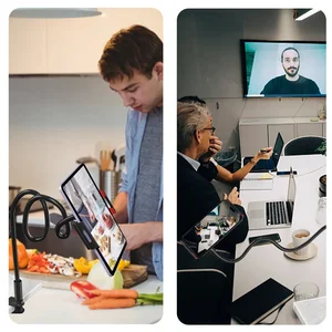 360度怠zyなベッドグースネック携帯電話タブレットスタンド調整可能柔軟なアームマウントクリップiPadタブレットiPhoneサムスンアクセサリー 10ベストセールスタブレットホルダークランプ-9