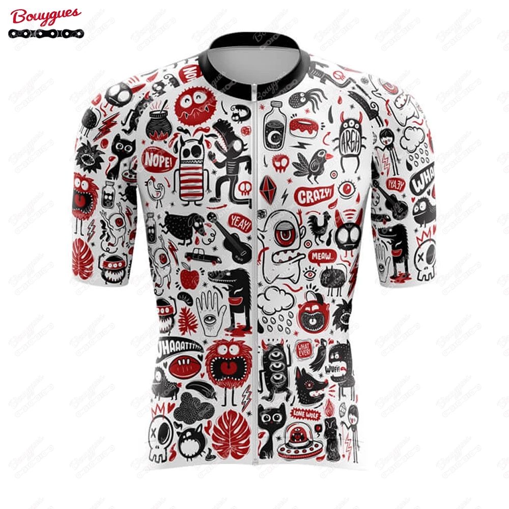 17 style Cycling Jersey Men Bike Top MTB Bicycle Shirt Mountain Road Riding Clothing Short Sleeve Summer Cyclist biking Blouse