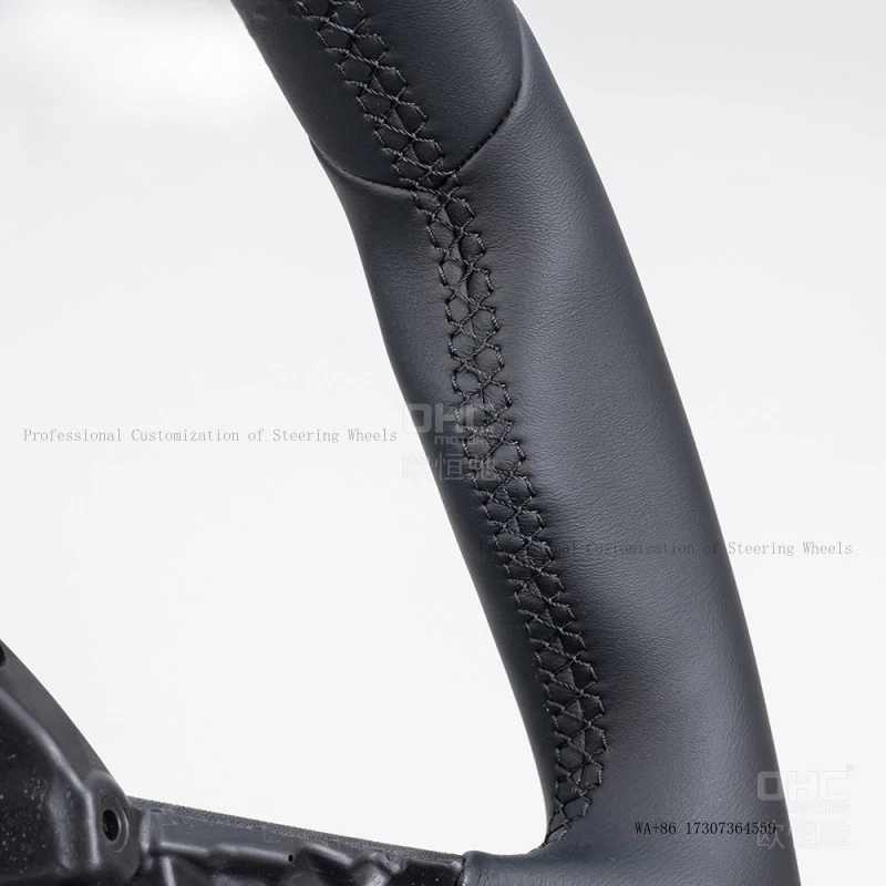 Suitable for 23-24 model German BMW G chassis G68 5 Series 7 Series modified high-end full-leather car steering wheel