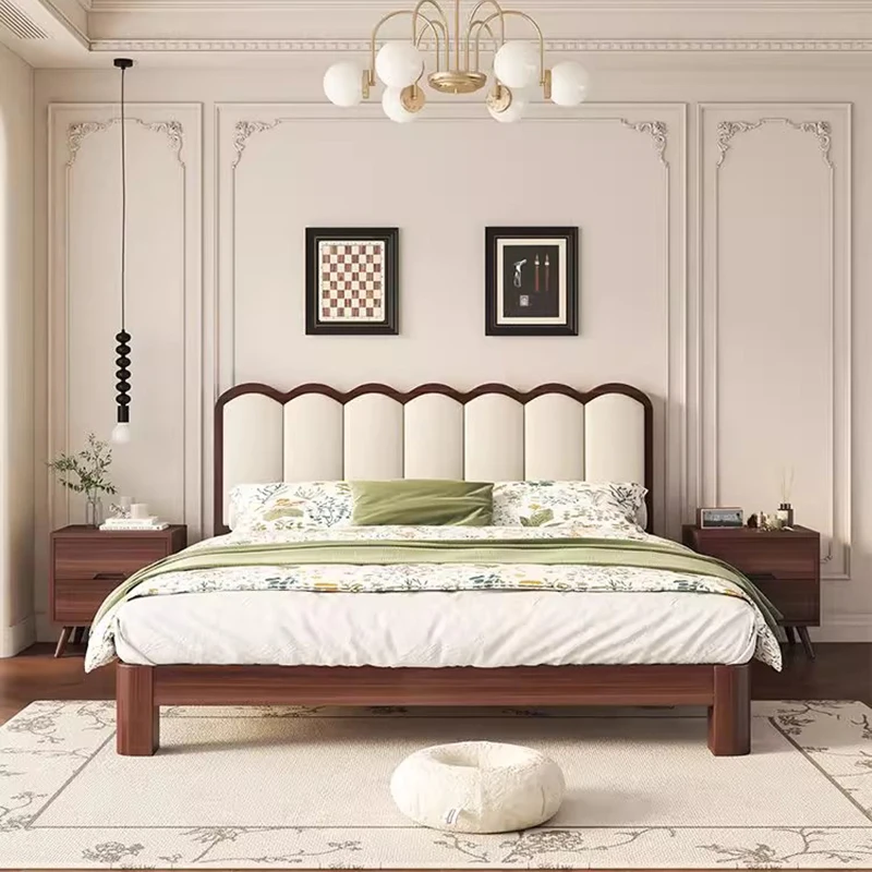 Personalizable Letto king size moderno per bambini Divano doppio Testiere Letto Europeo japonés salvaspazio Muebles