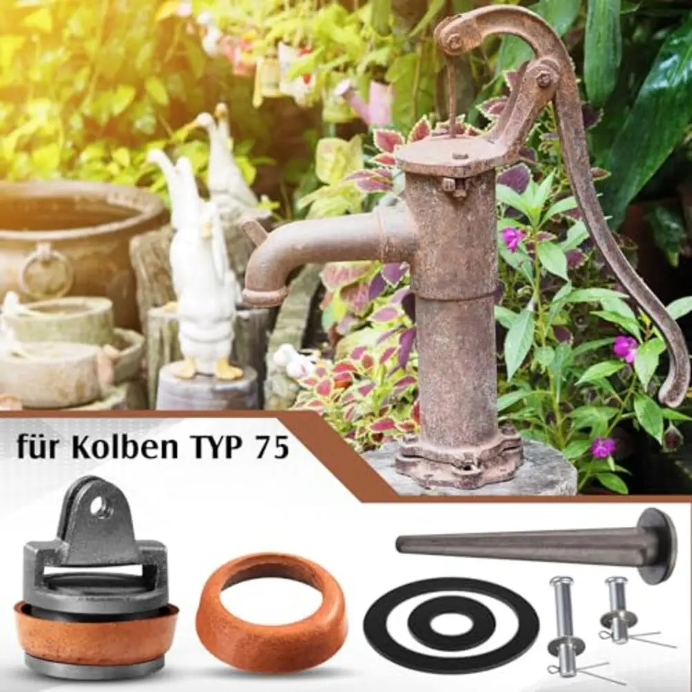 Silicone Rubber Gaskets Replacement Piston Kit Gardening Equipment Cast Iron Construction Designed For Optimal Performance