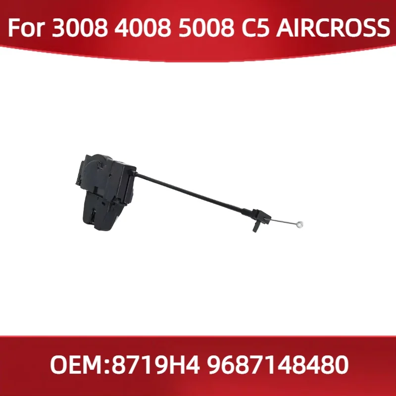 8719H4 For Peugeot 3008 4008 5008 for Citroen C5 AIRCROSS Car trunk lock Luggage compartment lock block 9687148480