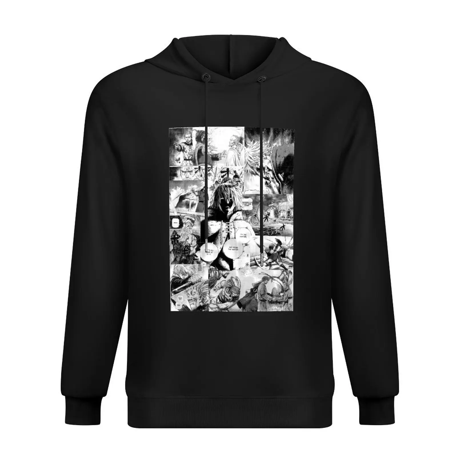 

Vinland Saga Manga Collage Hoodie clothes for men men's clothes men's winter sweater mens clothing anime hoodie