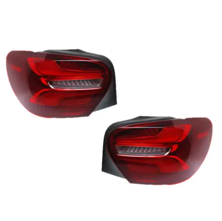 المصابيح الخلفية LED لبنز A Class W176 2013-2018 إشارة انعطاف القيادة الديناميكية الخلفية #6