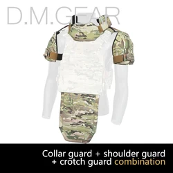 DMGear Tactical Vest Accessories Crotch Protection Neck Collar Shoulder Armor Airsoft Tactical Gear Body Armor Hunting Equipment