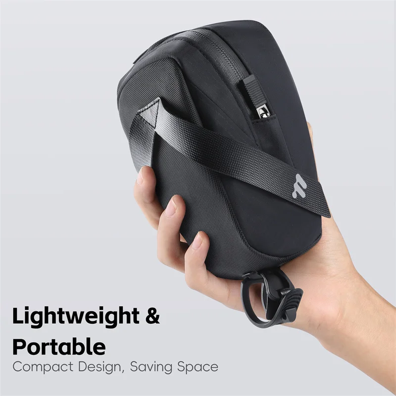 WEST BIKING Bicycle Saddle Bag Portable Waterproof Cycling Seat Tail Pouch Tools Storage Pouch Tail Bag Cycling Accessories