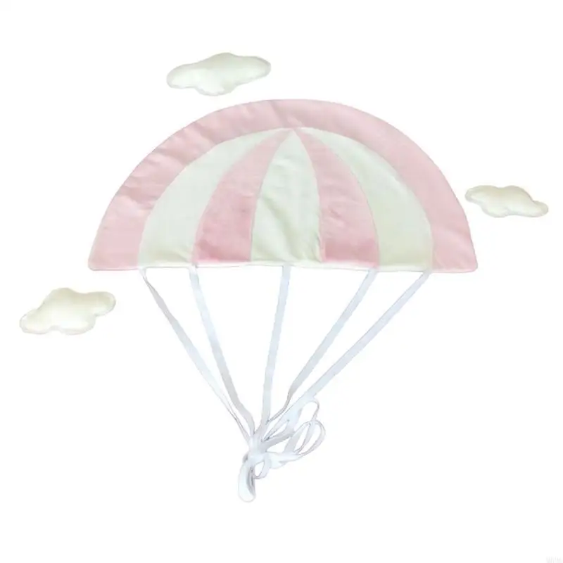 M89C Photography Props for Baby Mini Parachute Cloud Props Newborn Photo Posing Furniture Photoshoot Props Shower Party Decor