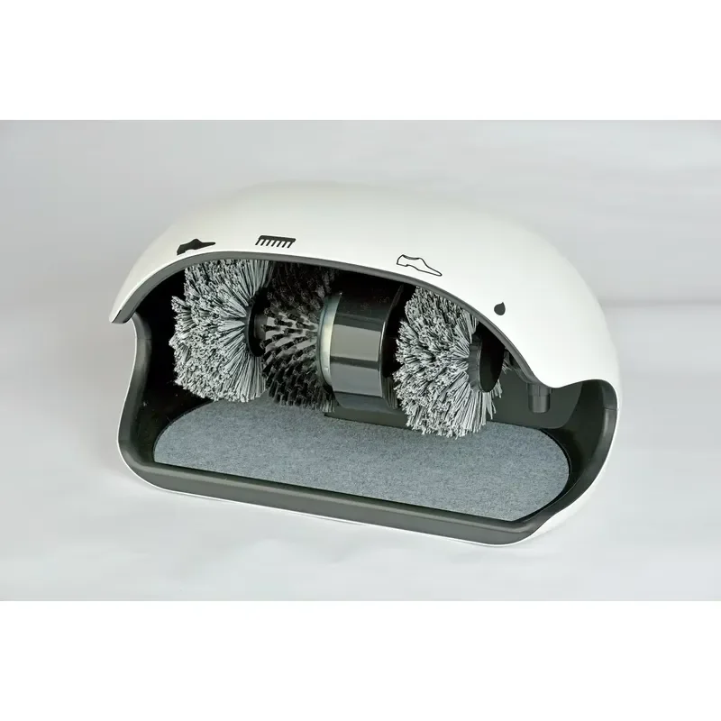 120W Automatic Electric Shoe Cleaner Portable Double Brush Induction Sole Washing Machine for Home Hotel Mall Use Efficient