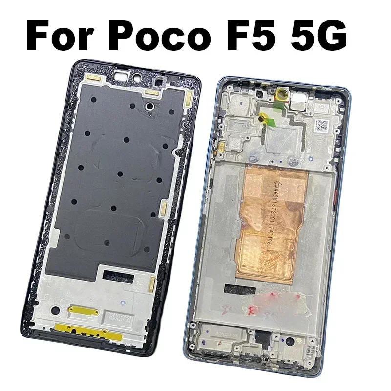 for-xiaomi-poco-f5-5g-middle-frame-lcd-front-frame-housing-bezel-plate-repair-parts