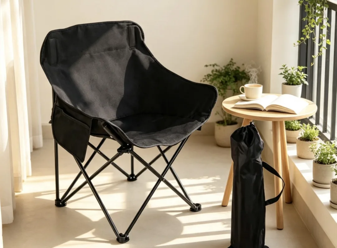 Lightweight Outdoor Foldable Reclining Chair Multiscene Rest Gear For Fishing Camping Stall Beach Picnic