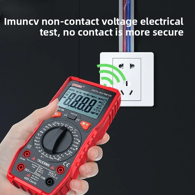 

Multimeter Digital Electrician Professional High Accuracy Intelligent Anti-burn Automatic Shutdown Super Durable Digital Display