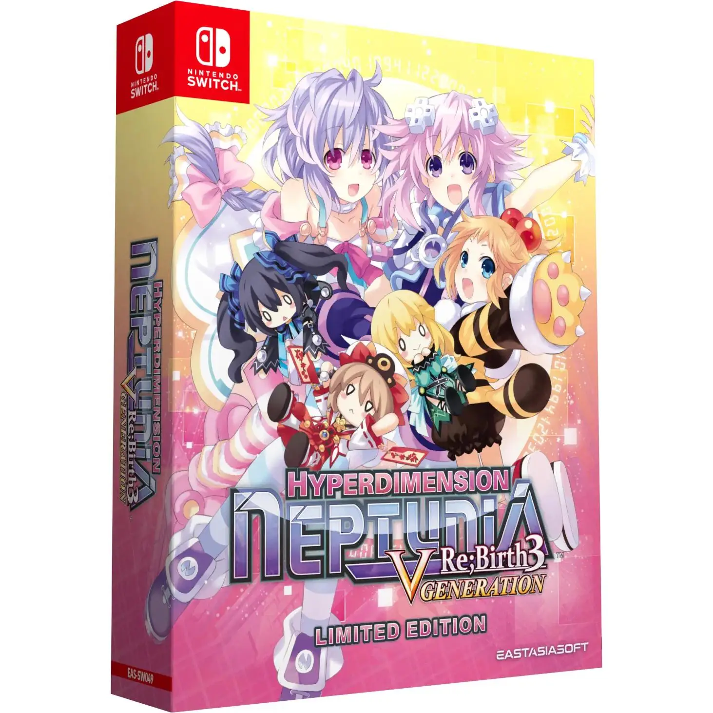 Hyperdimension Neptunia ReBirth 3 V Generation Limited Edition (Importacion Asiatica) - Nuevo Precintado - Nintendo Switch