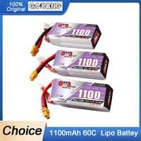 Gaoneng GNB 1100mAh 60C 2S 3S 4S 5S 6S 7.6V 11.4V 15.2V 19.0V 22.8V Long Range Lipo Battery With XT30 Plug for FPV Racing Drone