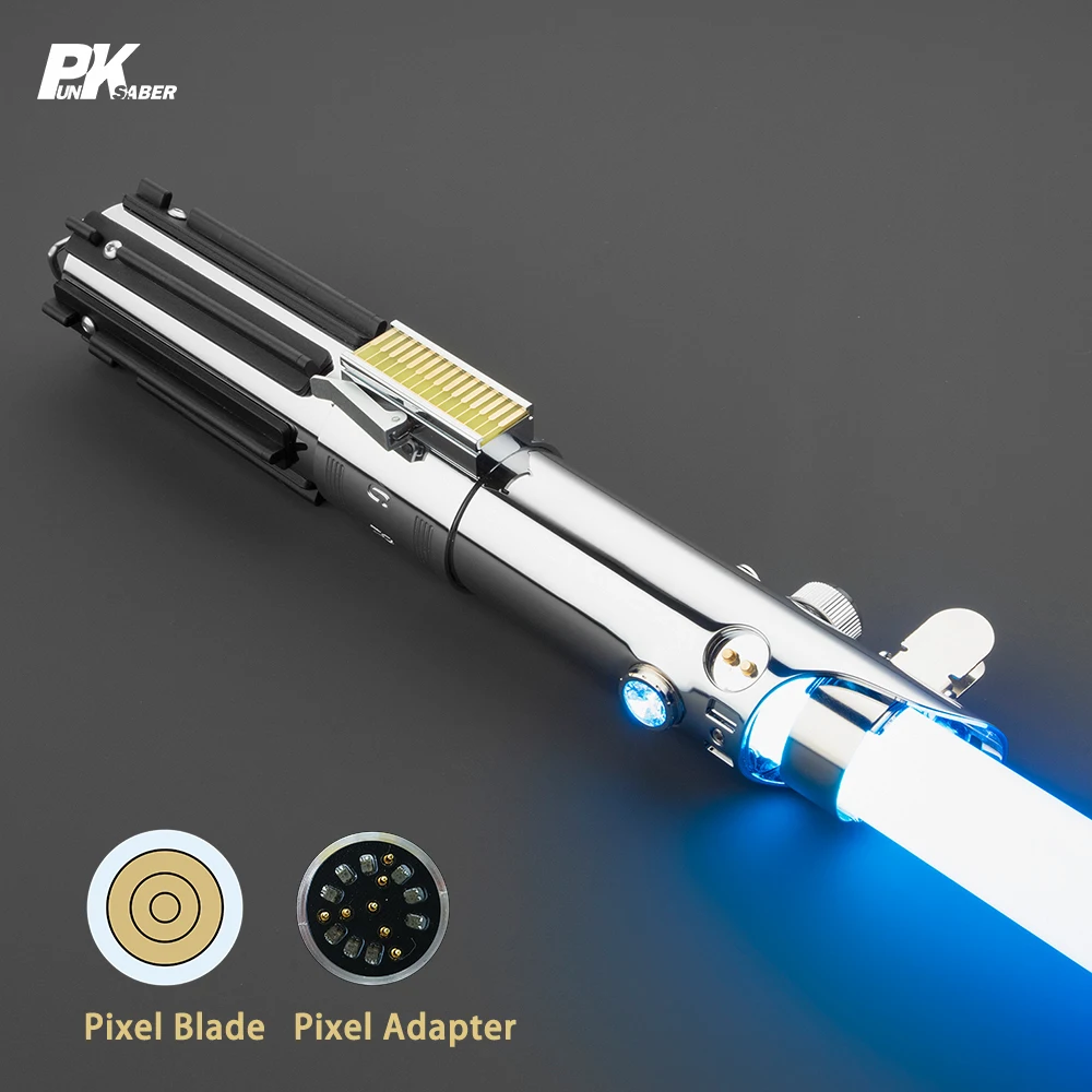 PunkSaber Lightsaber Neopixel Jedi Laser Sword Heavy Dueling Sensitive Smooth Infinite Changing Hitting Sound Light Saber Toys