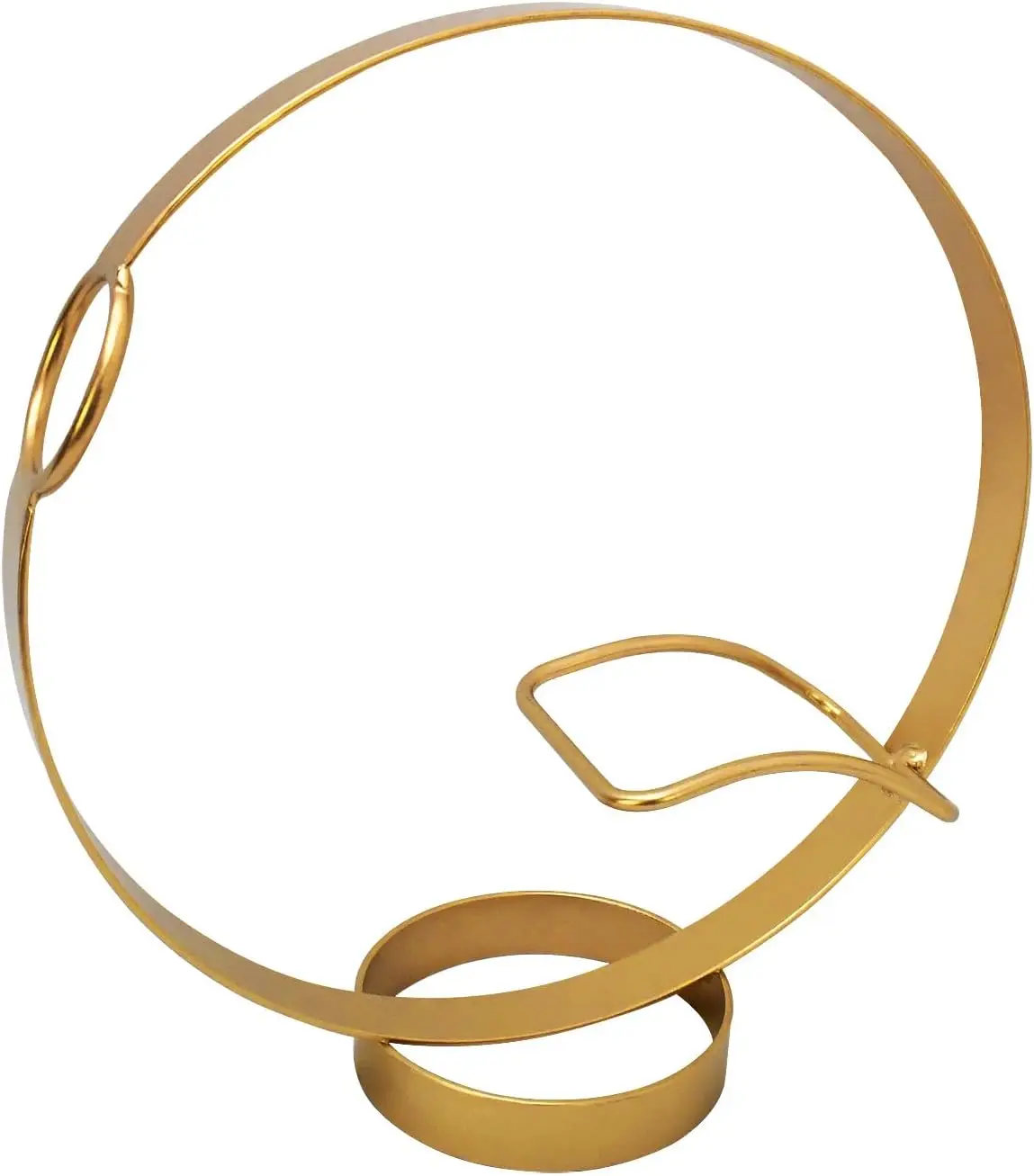 

Металлическая настольная подставка для винных бутылок, отдельно стоящая подставка-витрина для хранения вина на столешнице, для кофейни и винной комнаты