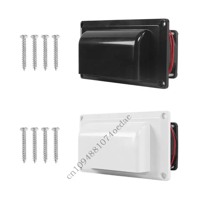 

0xxc 12V Морская вентиляционная вентиляционная система выхлопная система ABS Fan 8500RPMPMPLEABLEABLED для яхт -туристов потоки