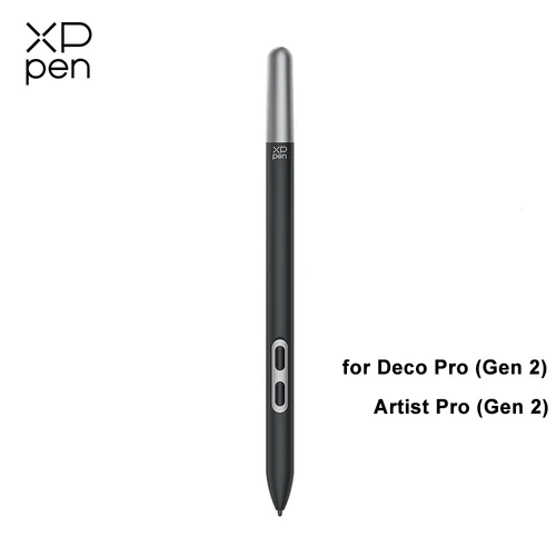 XP-Pen X3 Pro Slim Stylus sin batería con 10 puntas para Artist Pro (Gen 2)/Deco Pro (Gen 2)/Almohadilla de dibujo mágica (MDP1221)