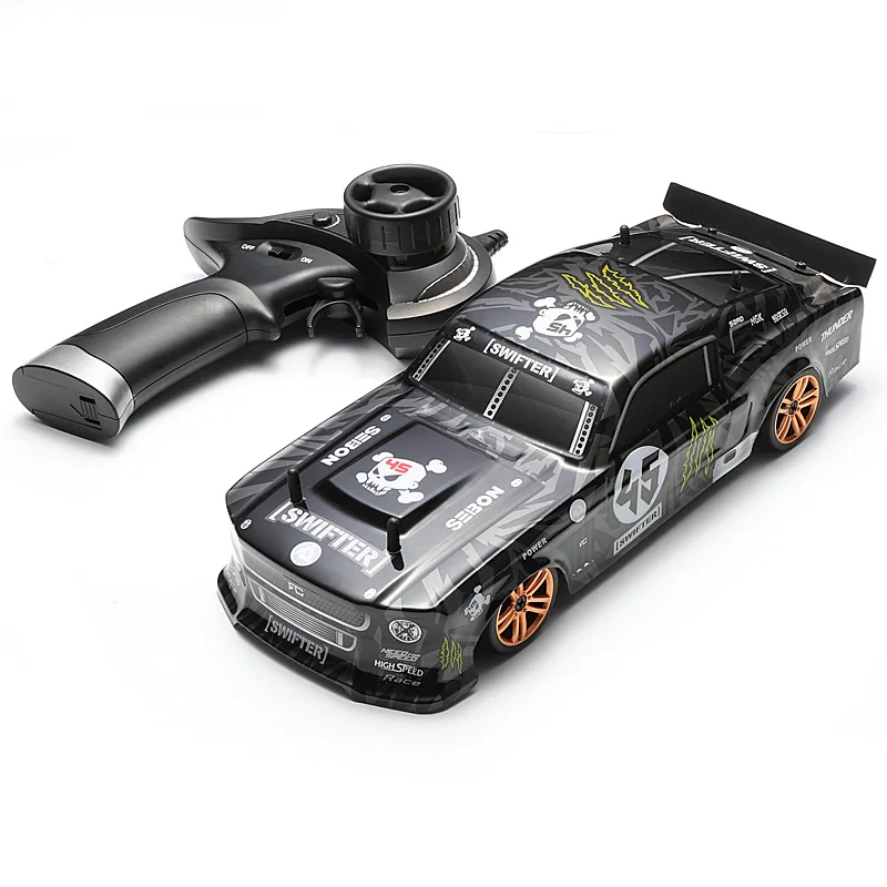 1:18 RC Drift Remote Control Car 2.4G 4WD High Speed Racing Professional Adult Children\'s Shock Charging Model Car Gift