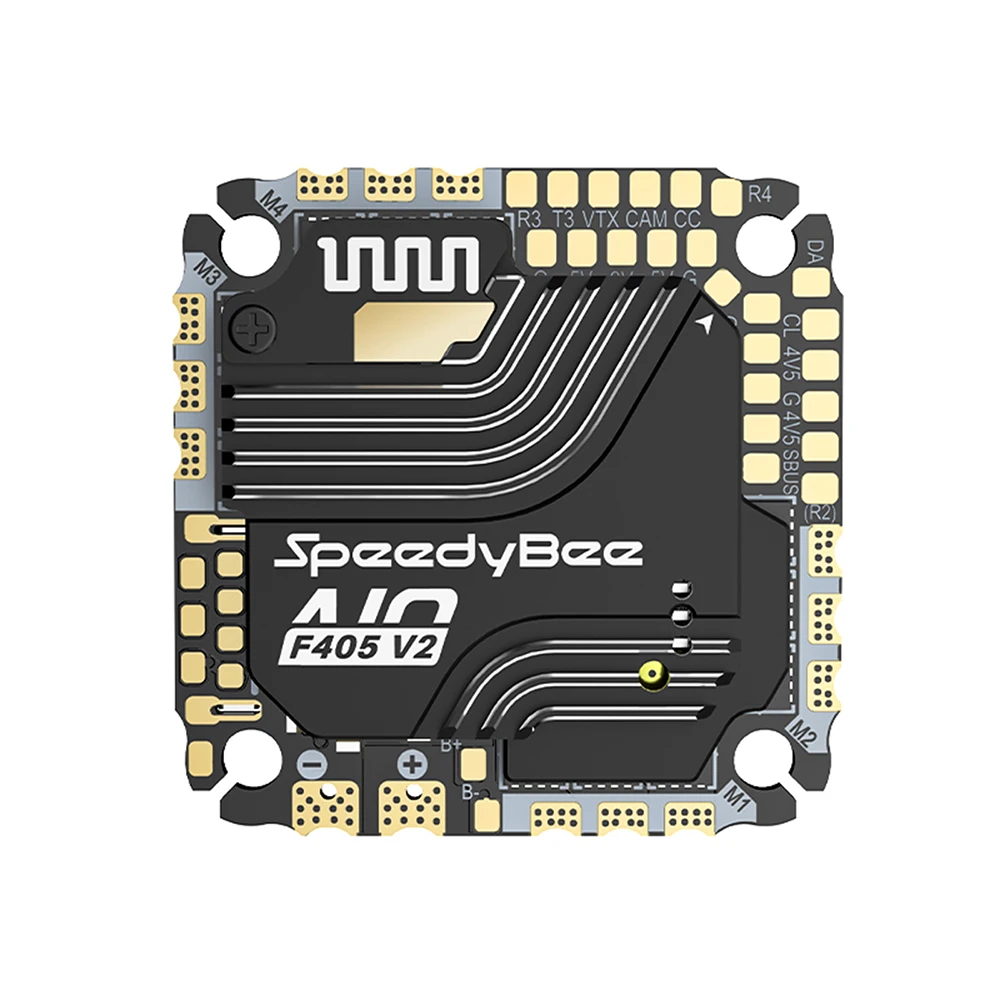 Controlador de vuelo SpeedyBee F405 AIO V2 35A 40A 3-6S Soporte dual BEC Unidad de aire DJI O3 O4
