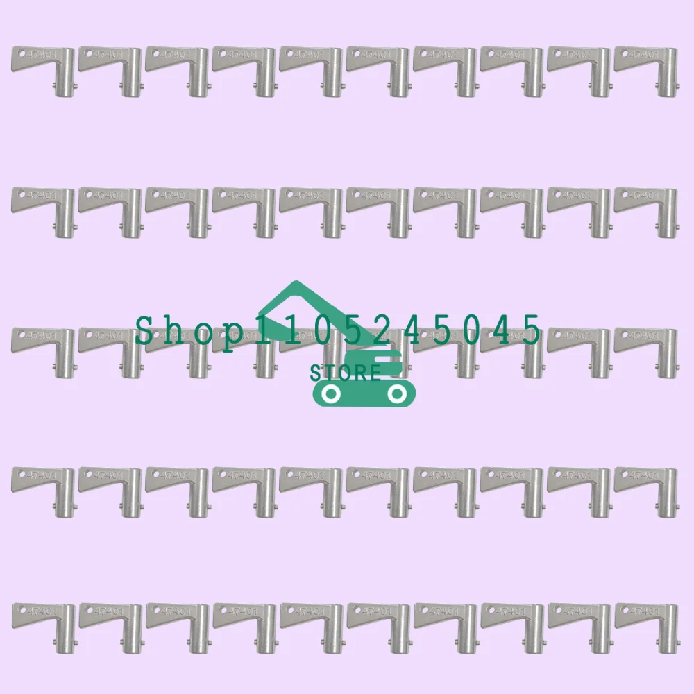 50PCS NEW 701 47401 Battery Isolator Disconnect Key Parts Fit for Excavator Backhoe Loader Silver