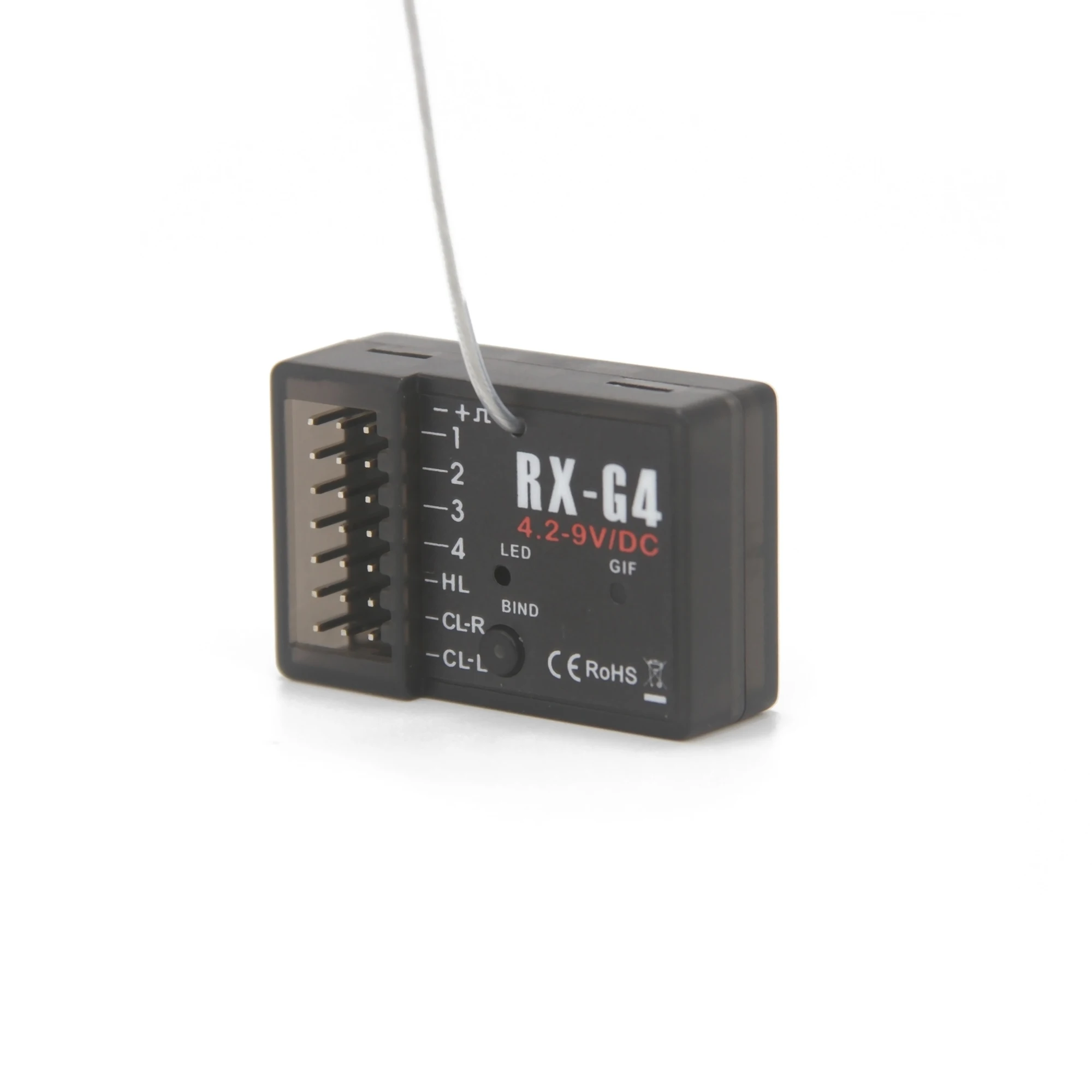 NEEBRC 4CH 2.4G الارسال والاستقبال 4 قناة نظام الراديو تحكم عن بعد المعادن الدوران استقبال ل RC سيارة قارب ترقية أجزاء #4