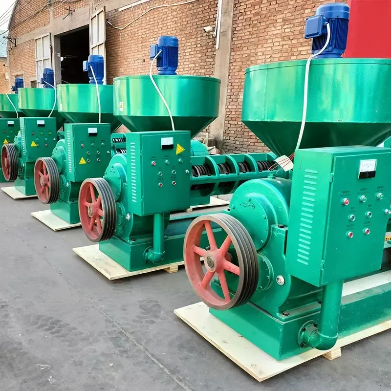 6YL Industrial Edible Oil Press Machine Palm Kernel Soybean Oil Press Machine Cheap