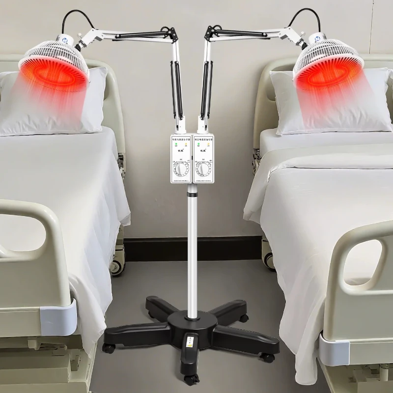 Far-infrared Electric Baking Lamp Specific Electromagnetic Wave TDP Acupuncture Lamps Medical Heat Lamps Double-headed Equipment