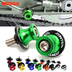 M8 High quality Motorcycle Accessories For Zontes G1 125 ZT125U ZT 125 U ZT 310R 310X ZT310R Swingarm Spools Slider Stand Screw