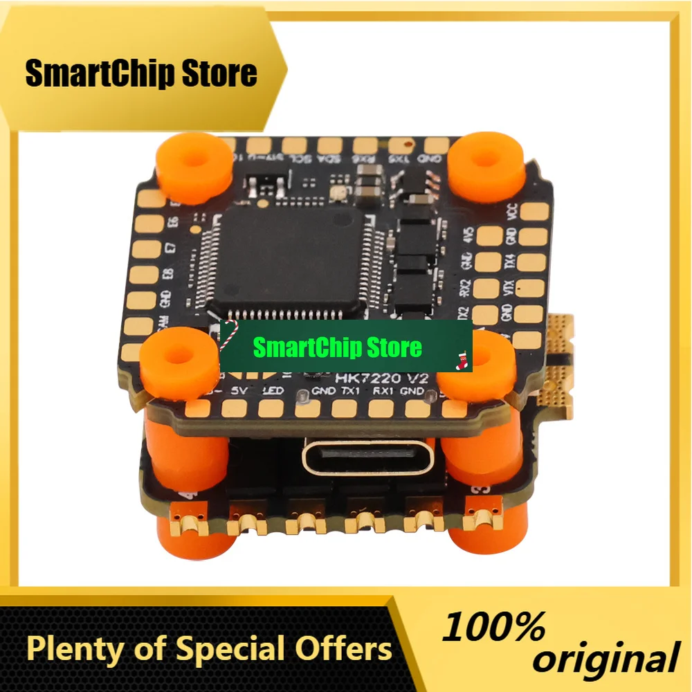 SmCpHAKRC Flight Controller 4-in-1 F7 MiNi V2 FC 35A 40A ESC FortiGate Dual Gyroscope For RC FPV Racing Drone Upgrade Accessorie