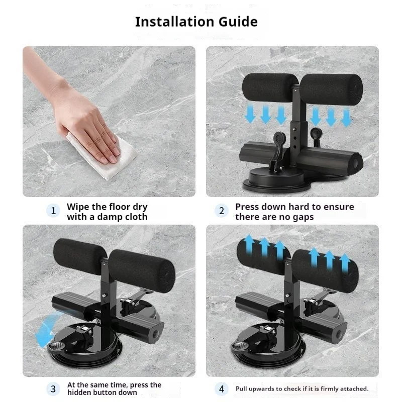 @ جهاز تمرين عضلات البطن مع شريط مقاومة للمساعدة في الجلوس معدات الصالة الرياضية للمنزل مدرب عضلات الحوض ممارسة كمال الأجسام