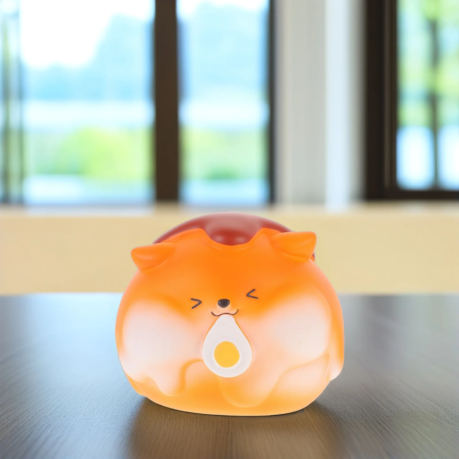 Salvadanaio creativo a forma di animale Cartone animato salvadanaio Contenitore per monete in vinile Scatola di risparmio decorativa per bambini Salvadanaio per bambini