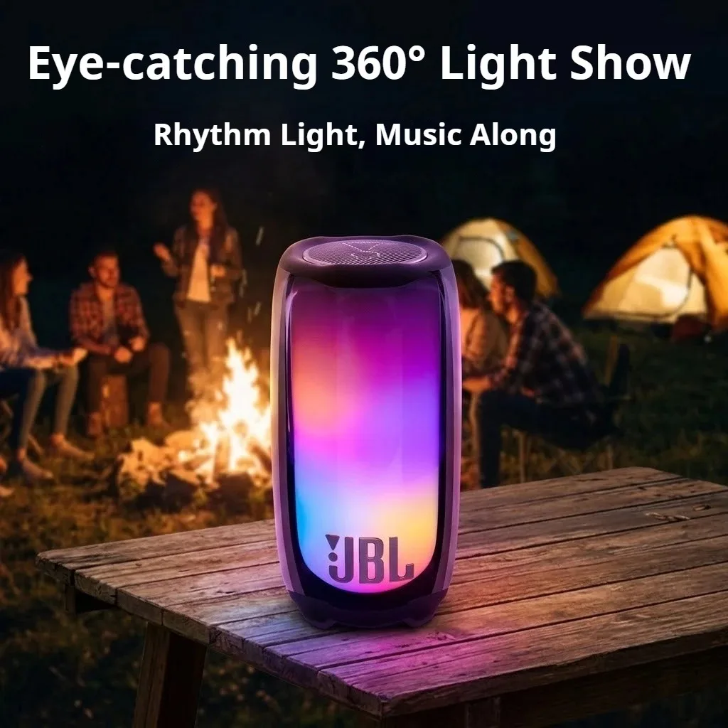 JBL PULSE 5 Wireless Sound Box, 12 Hours Battery, Beat Reactive Light, Ideal For Birthday Night Events