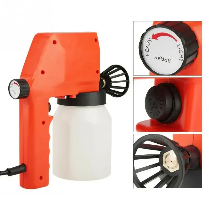 PG-350 220V 600ML Electric Paint Sprayer Portable High Power Painting Projects Compressor Device Alcohol Spray Machine Home Tool
