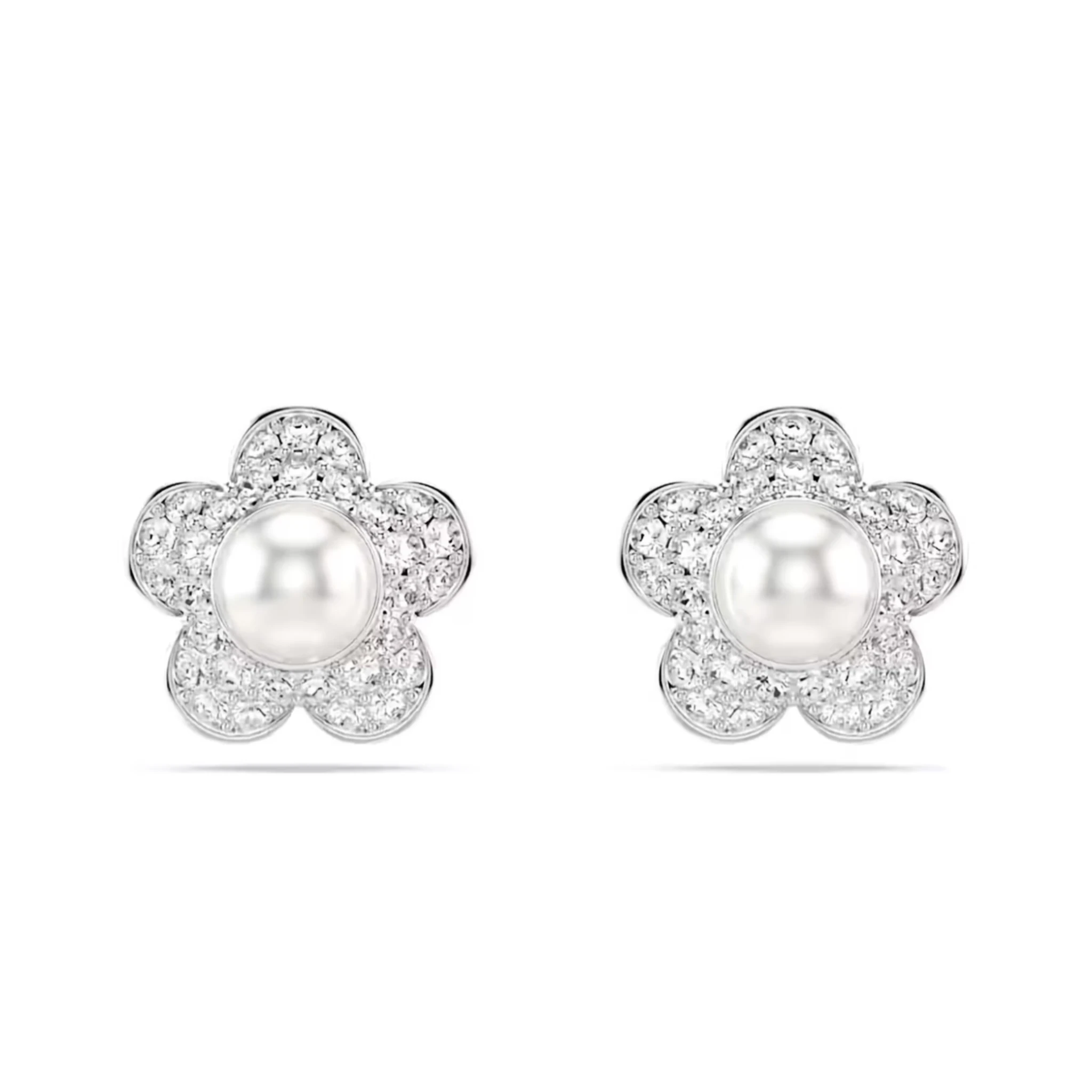 High-quality classic floral zircon necklace, bracelet, and stud earrings set, S925 silver, gift, party, couple, anniversary