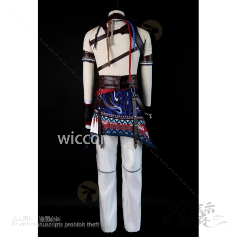 لعبة الحب والمساحة العميقة سيلوس المراعي الرومانسية لعب الأدوار البدلة مجموعة كاملة الدعائم وتتسابق M-3XL الباروكات الرجال حفلة الهالوين مخصصة #3