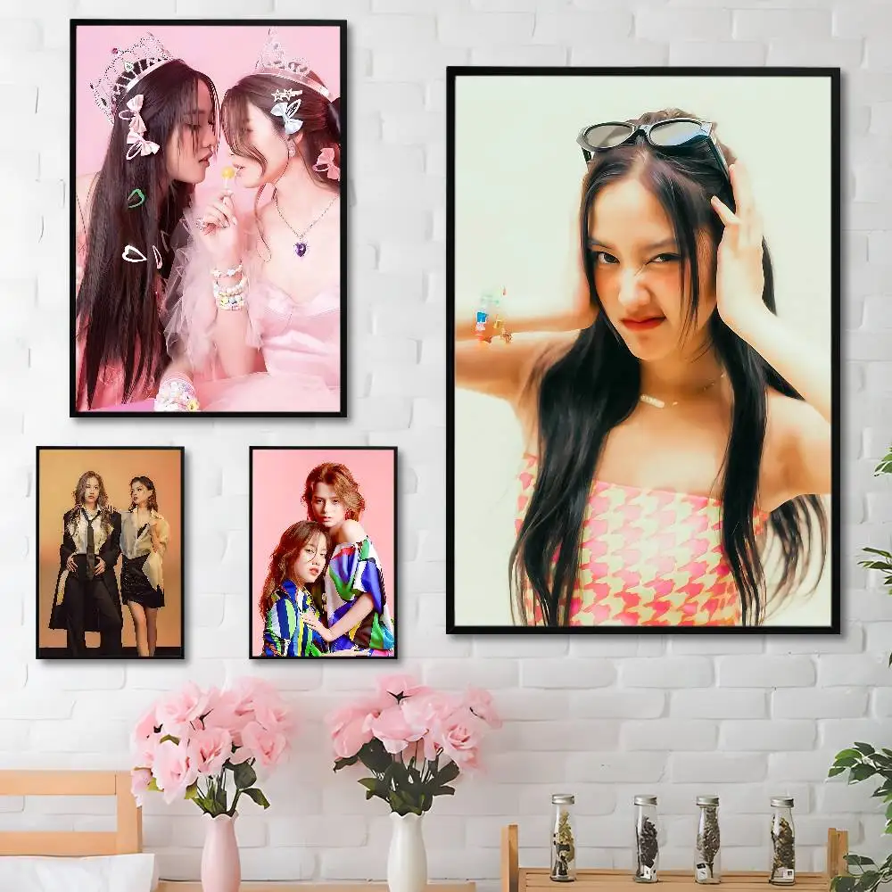 

F-Freen Becky Pink T-Theory Poster Fancy Wall Sticker for Living room bar retro decorative painting room