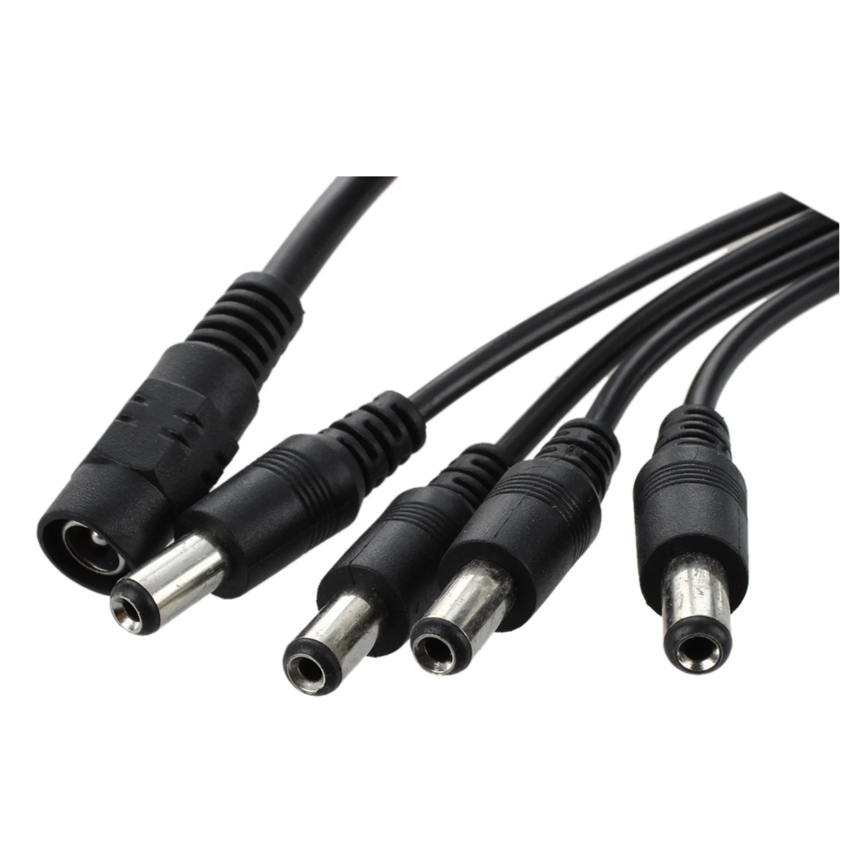 2X 1 To 4 DC Power 4-Port Splitter Adapter Adaptor Cable CCTV Camera-Y41A