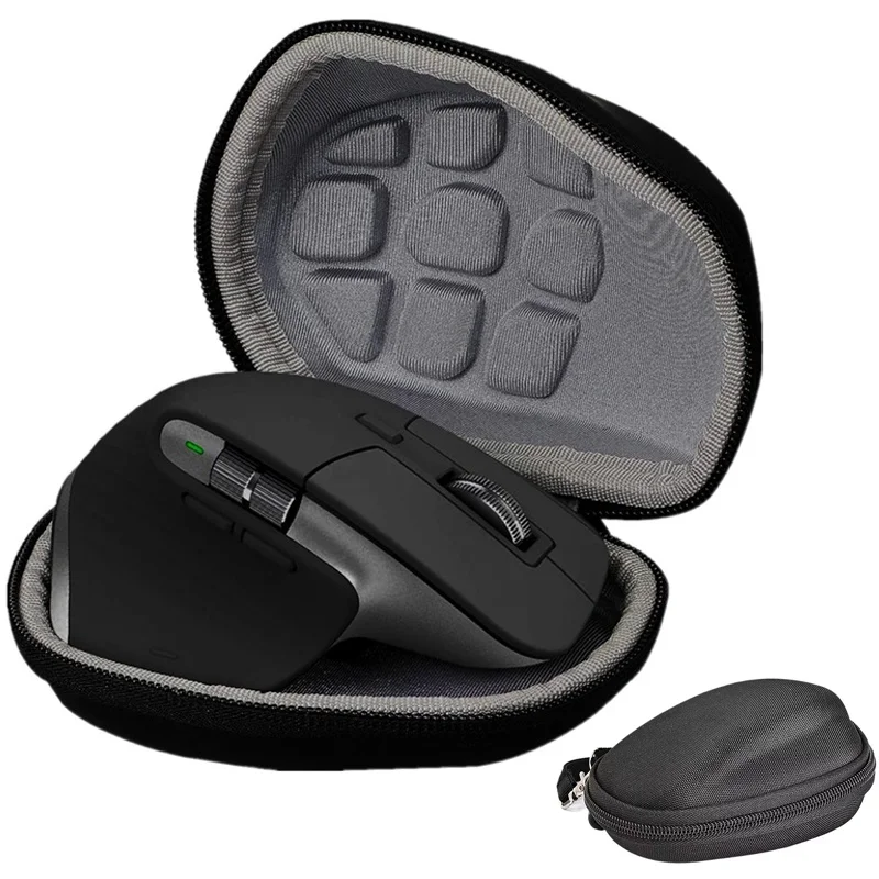Caja dura portátil de EVA, estuche de viaje para Logitech MX Master 3S, bolsa de almacenamiento para ratón inalámbrico, bolsa impermeable para Logitech MX Master 3S
