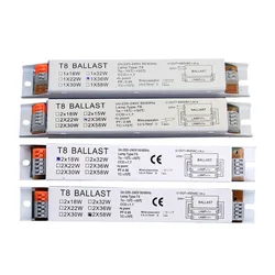220-240V AC 2x18W/2x30W/2x58W/2x36W/1x36W Wide Voltage T8 Electronic Ballast Fluorescent Lamp Ballasts Drop Shipping