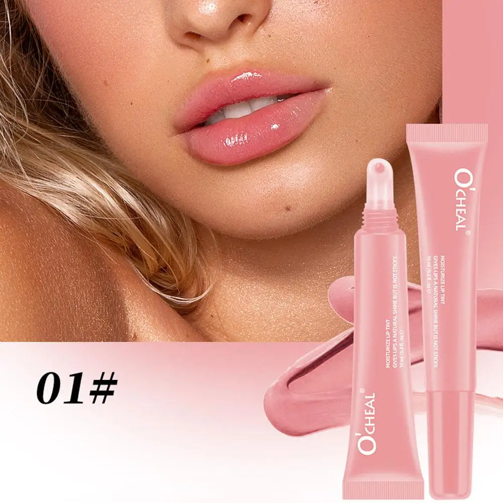 New Lip Balm Phone Case Lip Gloss Long-lasting Moisturizing Lipstick Espresso Raspberry Jelly Toast Lip Liquid Transparent X0D5