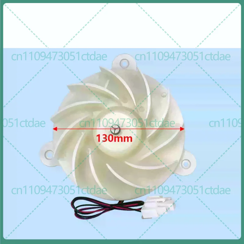 1-2pcs For Ronshen Fridge Fan Motor BLDC-38-8P Fit BCD-536WRS1HPC Refrigerator Cooling Fan Replacement Parts
